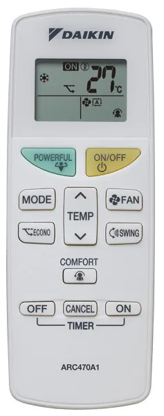 Мініатюра: Daikin FTXF25/RXF25 Sensira - фото 4
